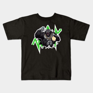 BNB Binance Coin Ape Kids T-Shirt